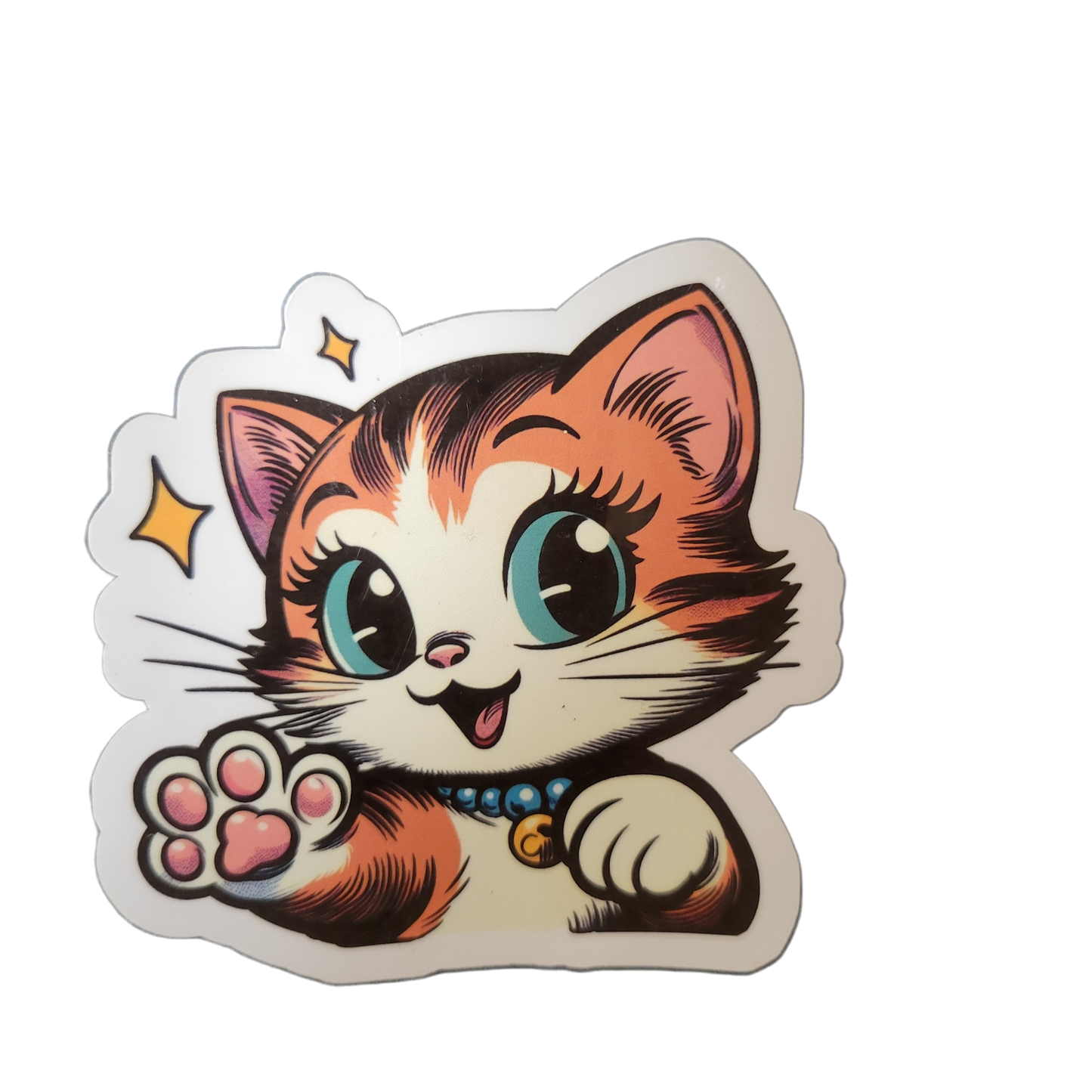 Cat-4 Vinyl Sticker