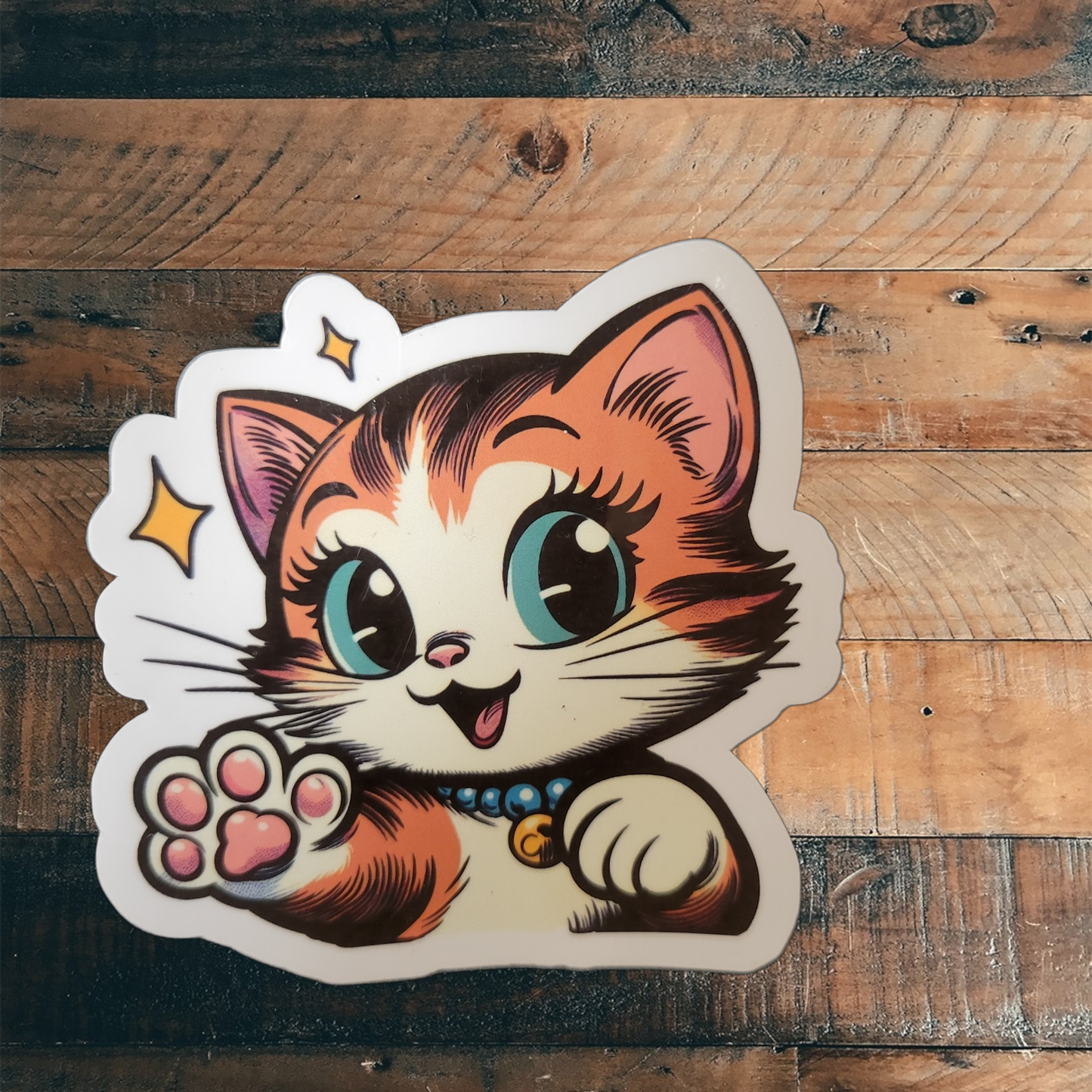 Cat-4 Vinyl Sticker