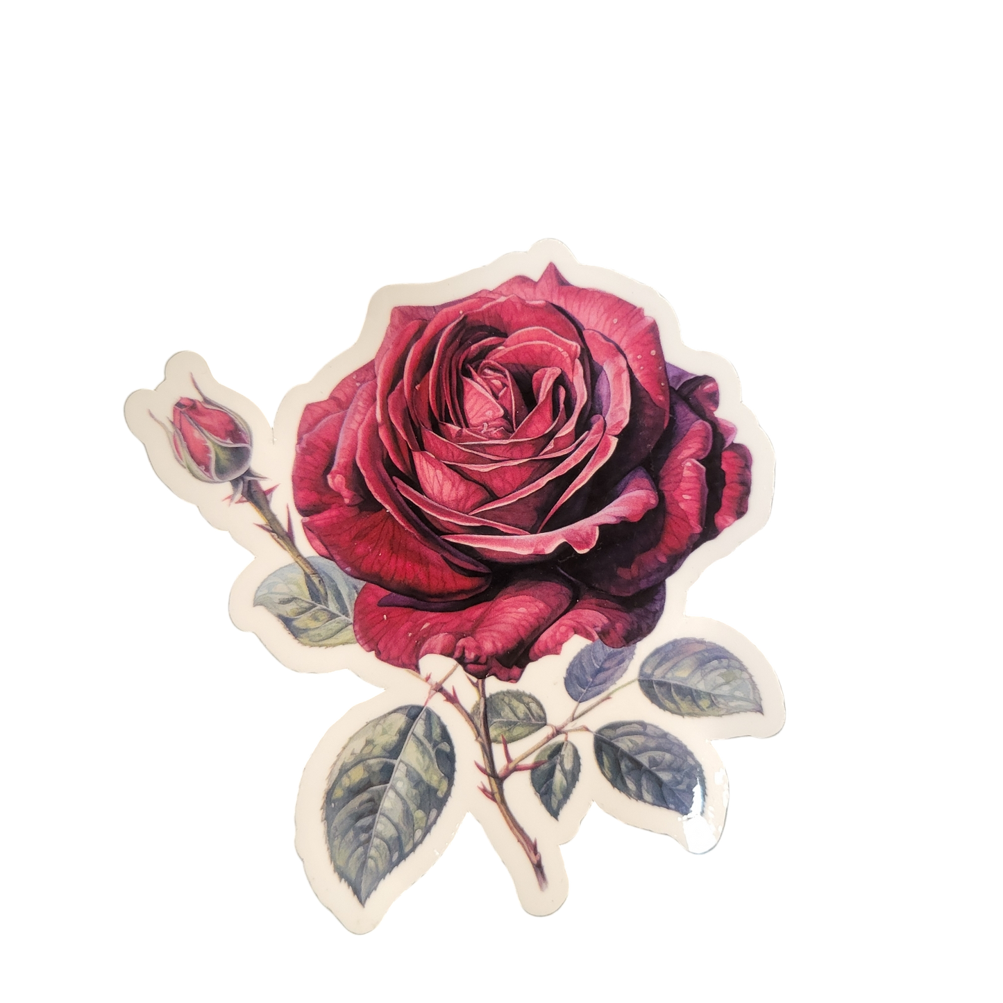 Rose Vinyl Sticker