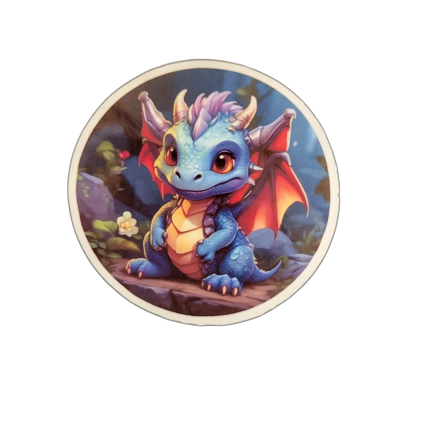 Blue Dragon Sticker