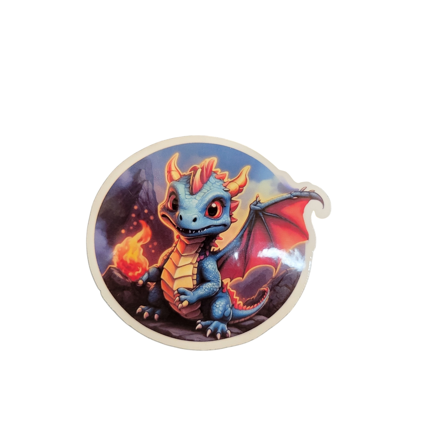 Blue Dragon-2 Sticker