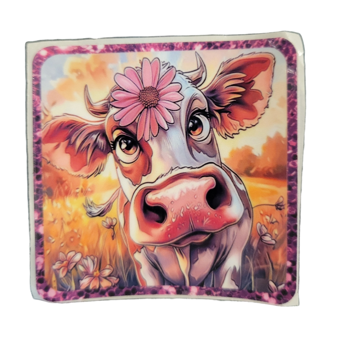 Cow Vinyl Sticker