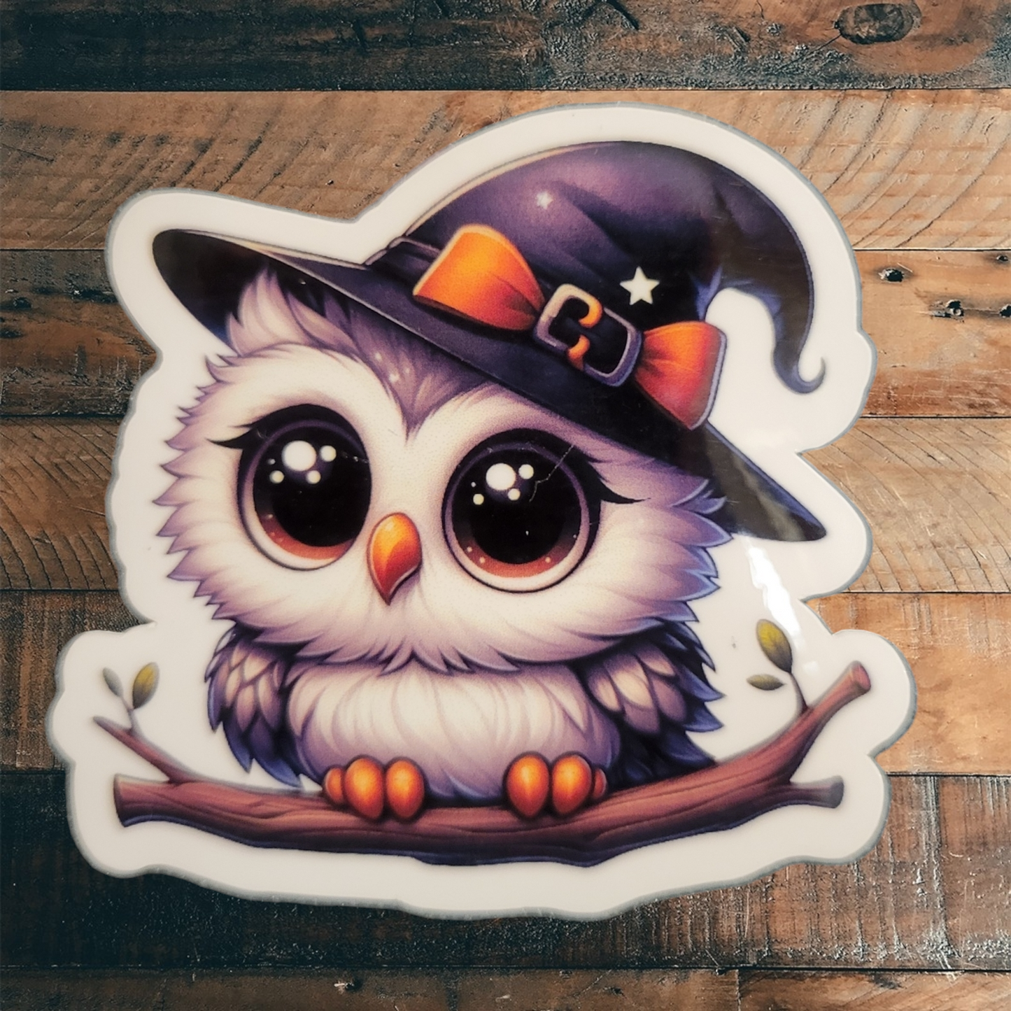 Halloween Owl Sticker