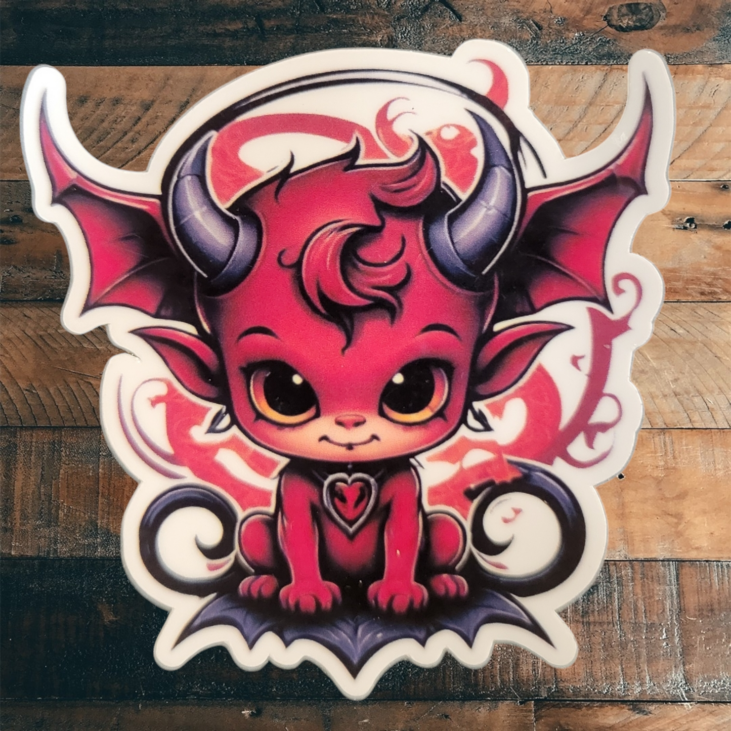 Red Devil Sticker