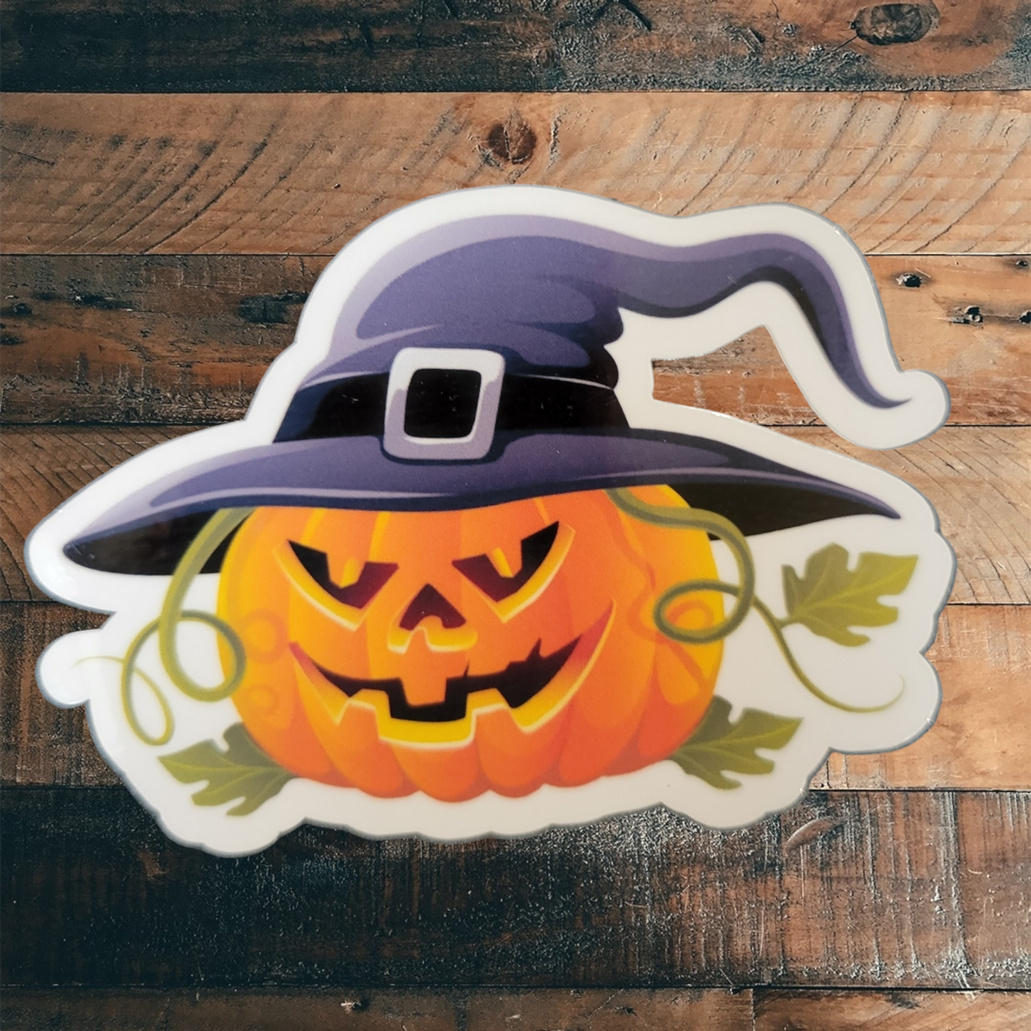 Pumpkin Vinyl Sticker