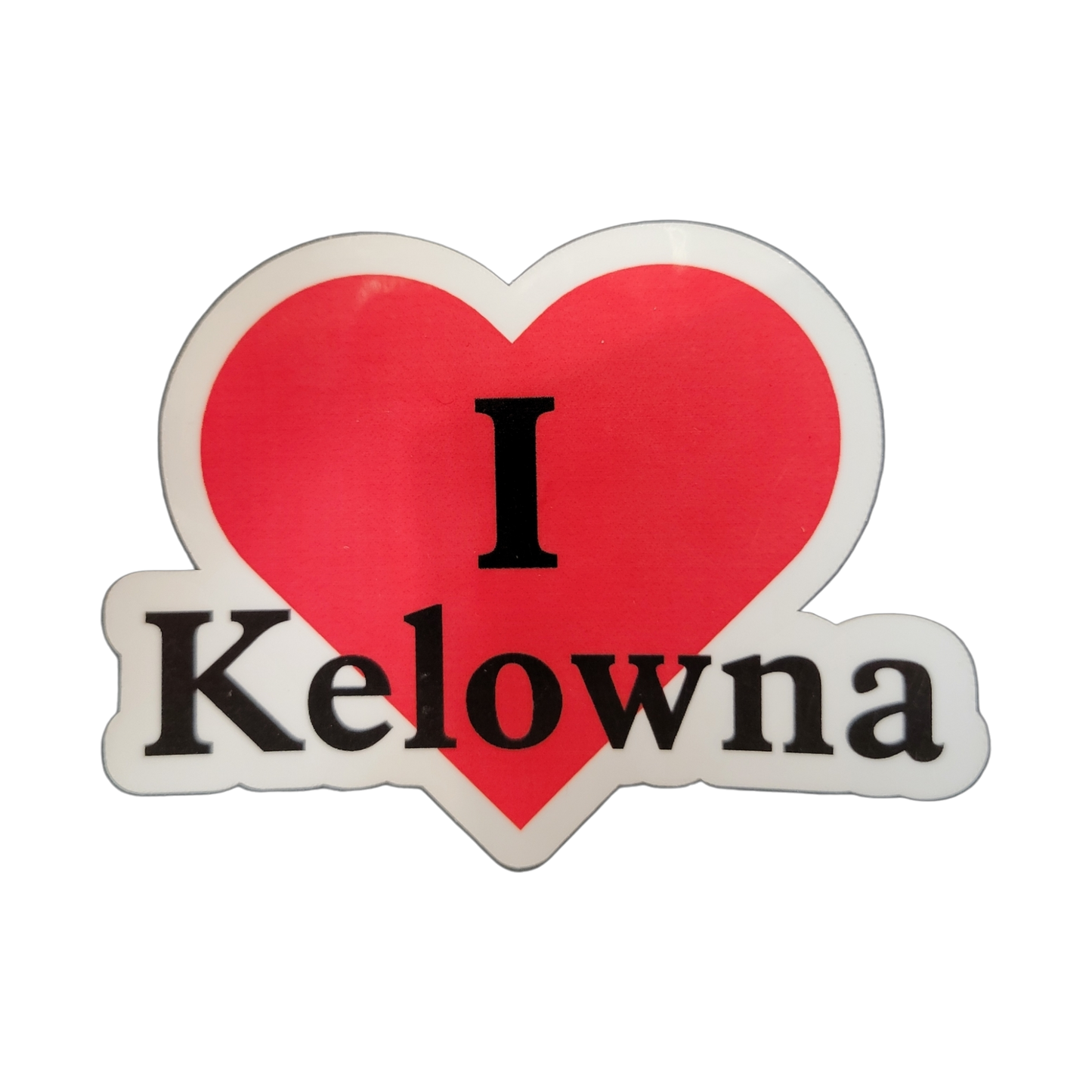 I Love Kelowna - Vinyl Sticker