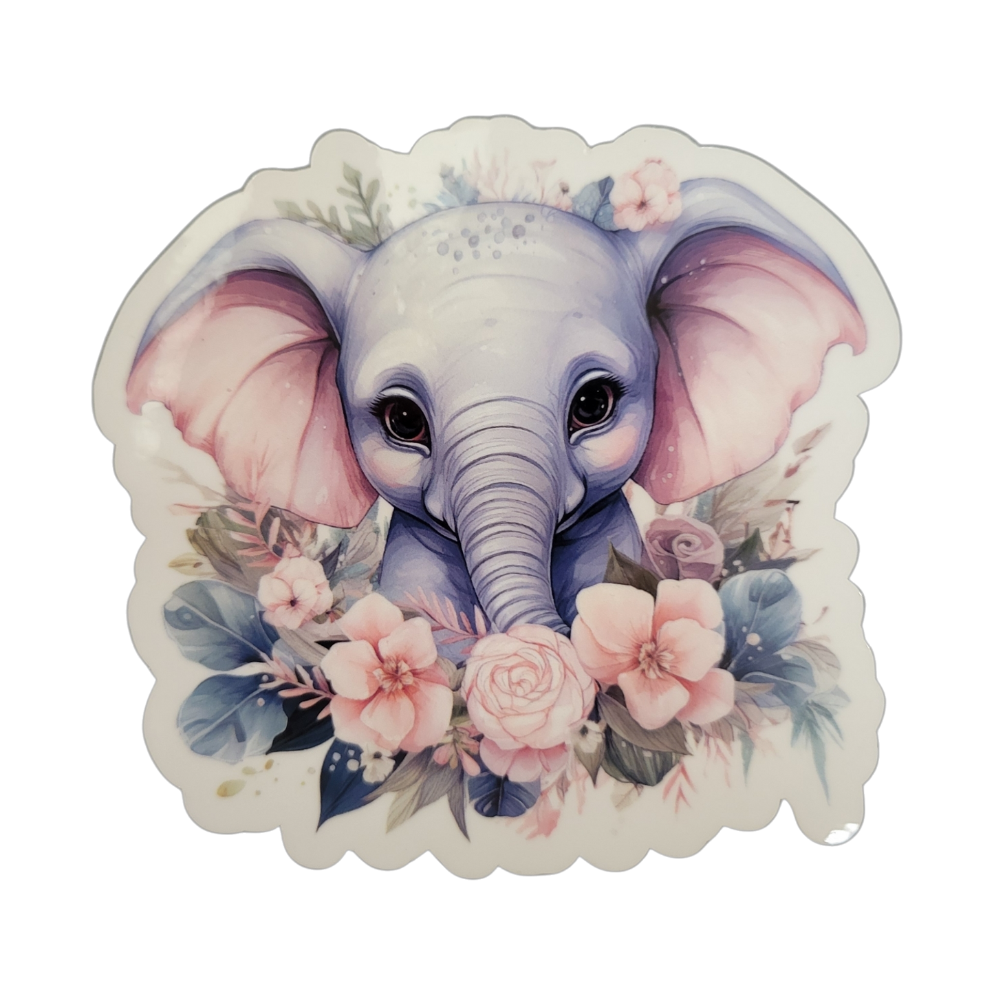 Elephant Vinyl Sticker