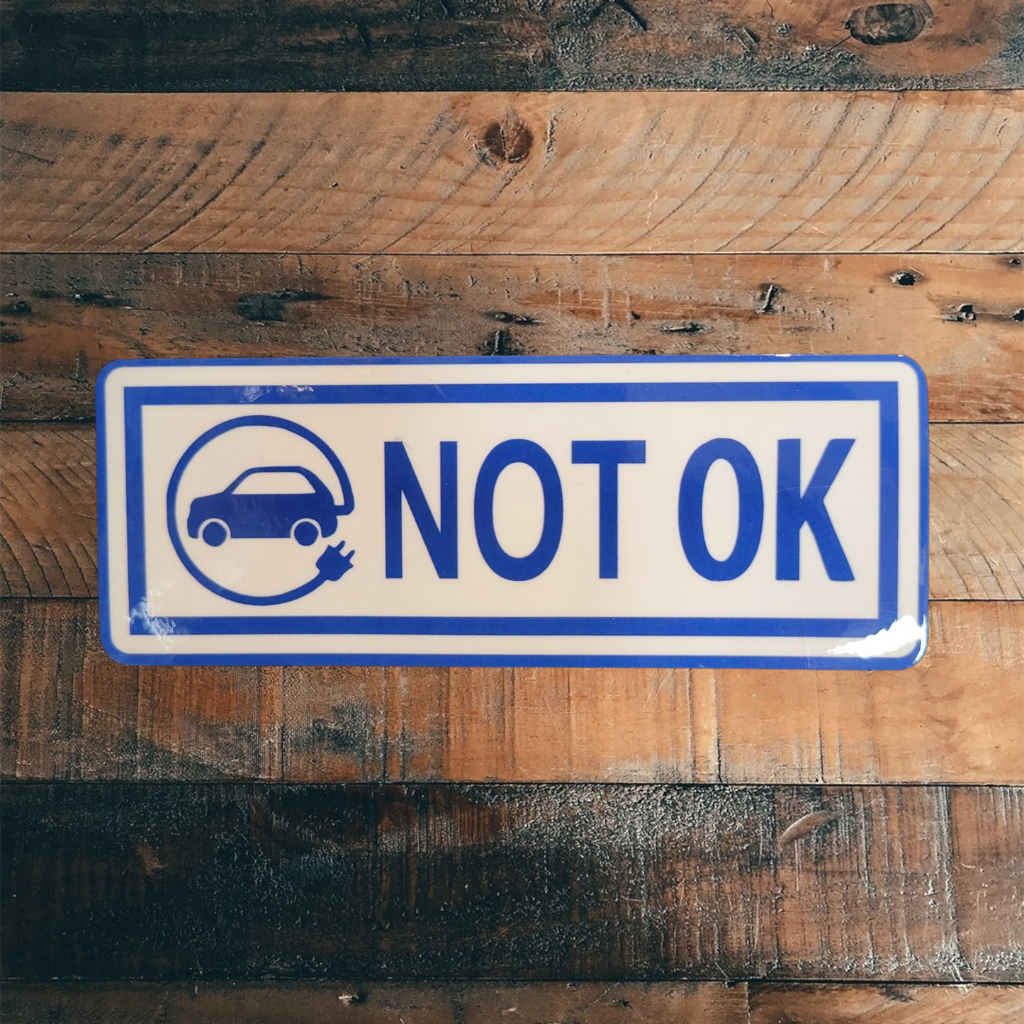 Not OK Vinyl Sticker