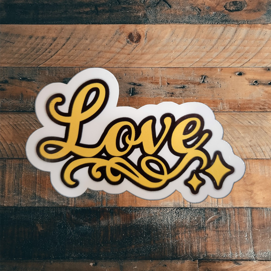 Love 2 - Vinyl Sticker