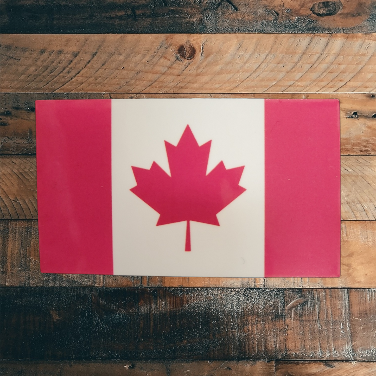 Canadian Flag Vinyl Sticker