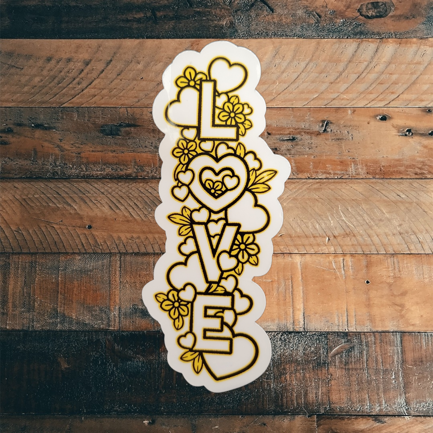 Love 3 - Vinyl Sticker