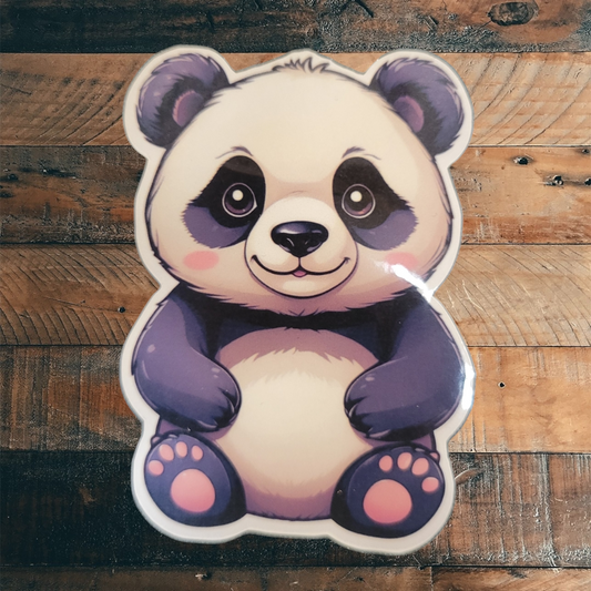 Panda Large Vinyl Sticker