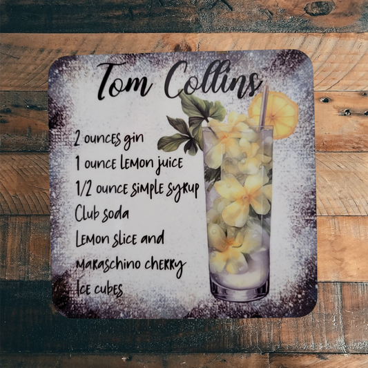 Tom Collins - Coaster