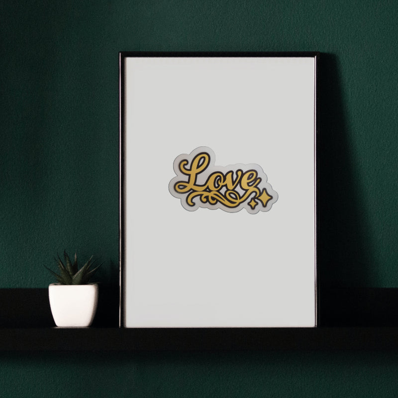 Love 2 - Vinyl Sticker